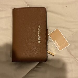 Michael Kors Tan Leather Wallet